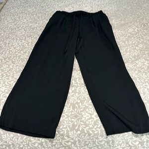 Womens wide leg dress pants size large
